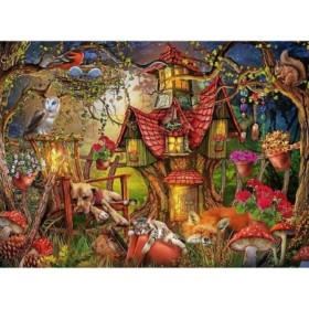 Puzzle Casuta, 200 Piese Ravensburger - 1